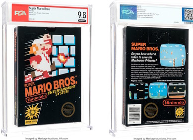 Super Mario Bros. igra prodana za 3 milijuna dolara Super Mario Bros. igra prodana za 3 milijuna dolara