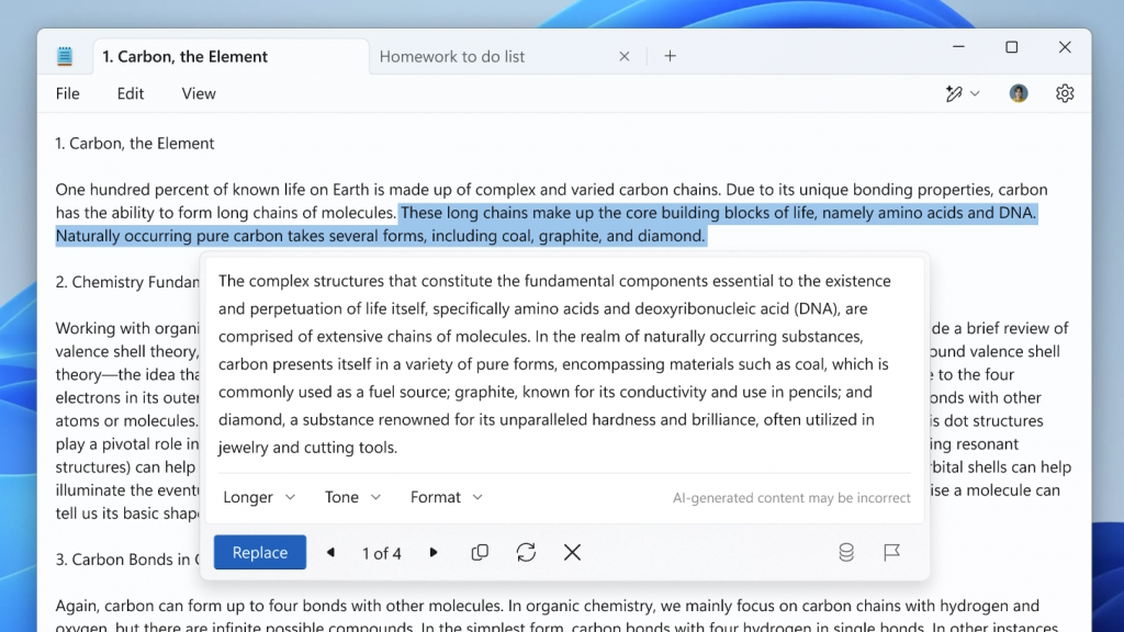 I Notepad dobiva umjetnu inteligenciju