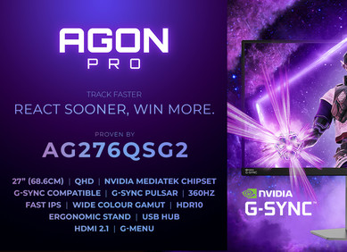 Novi monitor za kompetitivni gaming Novi monitor za kompetitivni gaming