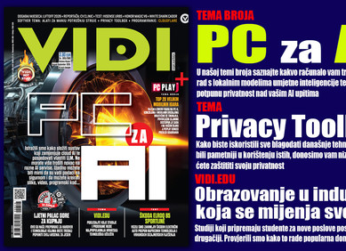 NOVI VIDI: Kako složiti PC za AI NOVI VIDI: Kako složiti PC za AI