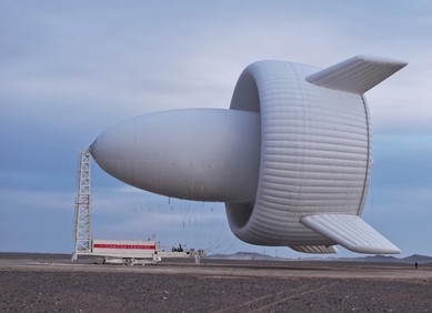 Veliki cepelin s lopaticama kao lebdeća vjetroelektrana Veliki cepelin s lopaticama kao lebdeća vjetroelektrana