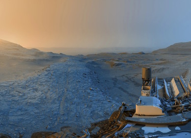 Curiosity šalje blagdansku razglednicu s Marsa Curiosity šalje blagdansku razglednicu s Marsa