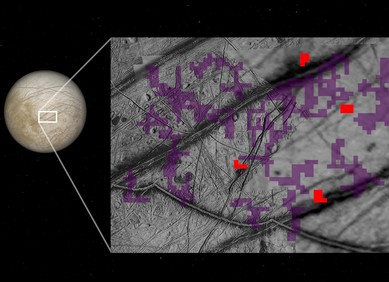 Otkriven amonijak na mjesecu Europi Otkriven amonijak na mjesecu Europi